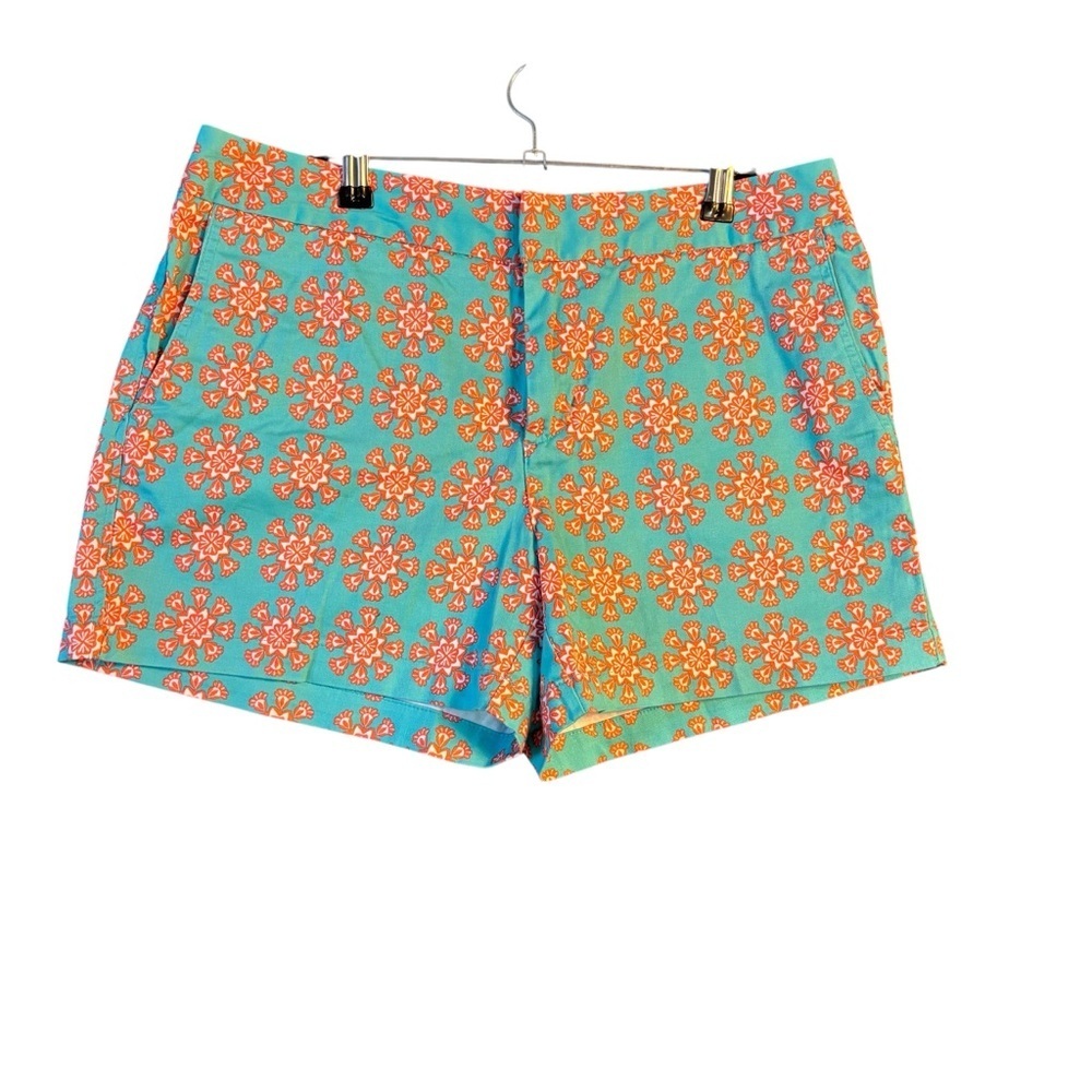 Sigrid Olsen Printed Chino Shorts – Sz 6 - Picture 2 of 12